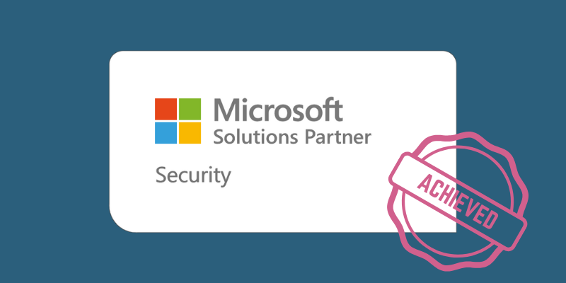 Zertifizierung als Microsoft Security Partner