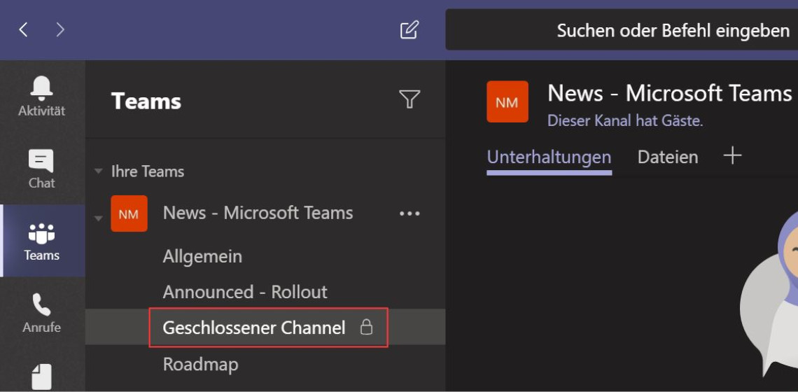 Sichern von Channels / Kanälen in Microsoft Teams – aber wie?