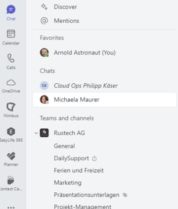 SmartIT_Blog_MicrosoftTeams_Chat_Kalender_Funktionalitäten_1