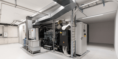 Der 12-Zylinder-Diesel-Motor aus dem Hause Mitsubishi