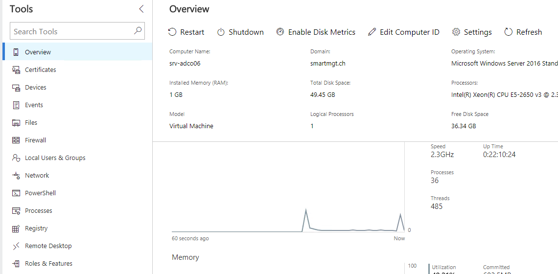 Server Management auf dem nächsten Level - Windows Admin Center